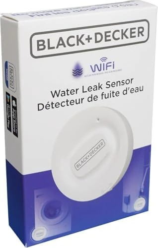 Smart Wi-Fi Water Sensor — Water Shut Off Valve, BLACK+DECKER
