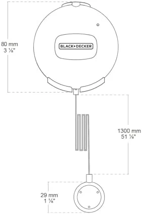 Smart Wi-Fi Water Sensor — Water Shut Off Valve, BLACK+DECKER