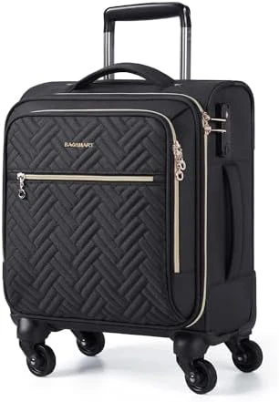 Underseat Carry On Luggage with Spinner Wheels — Smart Luggage, BAGSMART