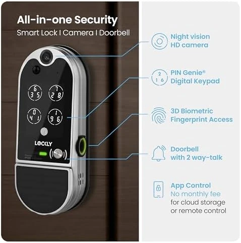 Video Smart Lock with Camera — Smart Lock, Lockly