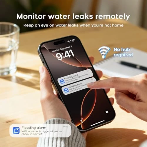 WiFi Water Leak Detector — Water Shut Off Valve, PGST