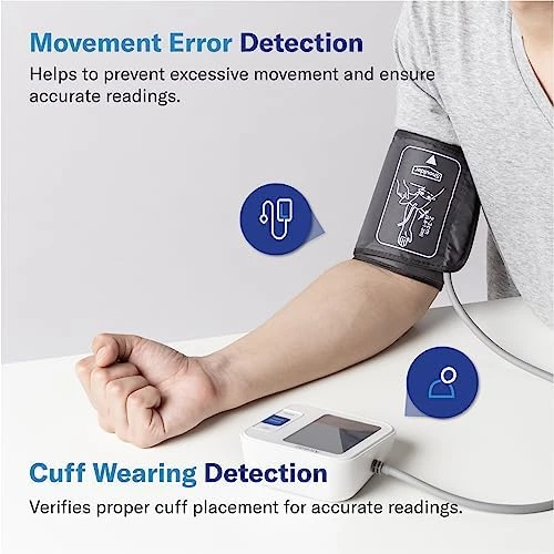 Automatic Digital Blood Pressure Monitor with Large Cuff — Blood Pressure Monitor, Alcedo