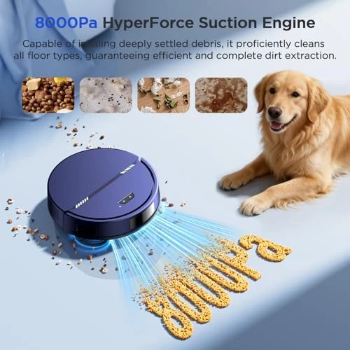 Automatic Vacuum Robot with Mop 2 in 1 — Robot Vacuum, XIEBro Life