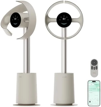 Bladeless Tower Fan — Smart Fan, Dreame