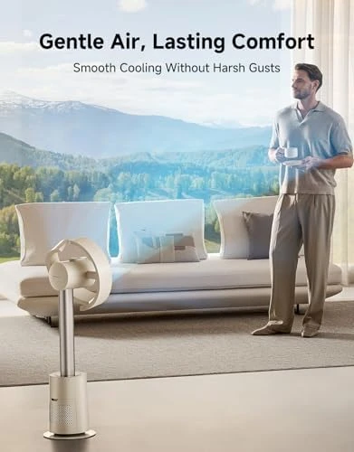 Bladeless Tower Fan — Smart Fan, Dreame
