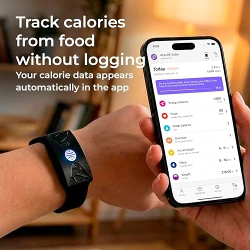 Calorie Tracker Smart Band — Fitness Tracker, HEALBE