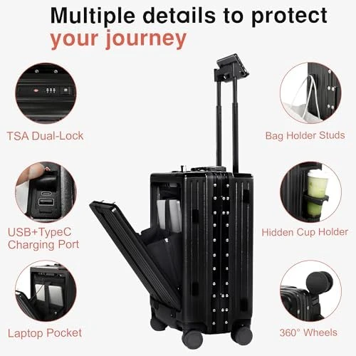 Carry On Luggage — Smart Luggage, VentureVault
