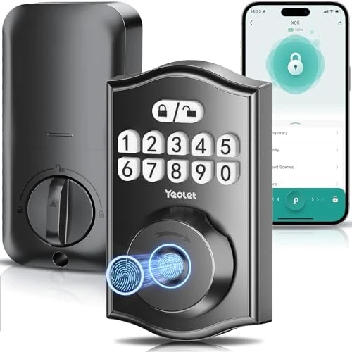 Fingerprint Door Lock — Smart Lock, Yeolet