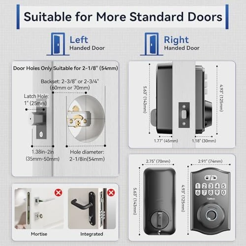 Fingerprint Door Lock — Smart Lock, Yeolet