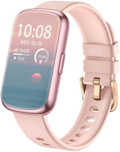 Fitness Tracker with Heart Rate, Blood Pressure, Blood Oxygen Monitor, Sleep Tracker, and Waterproof Design — Fitness Tracker, RLQA