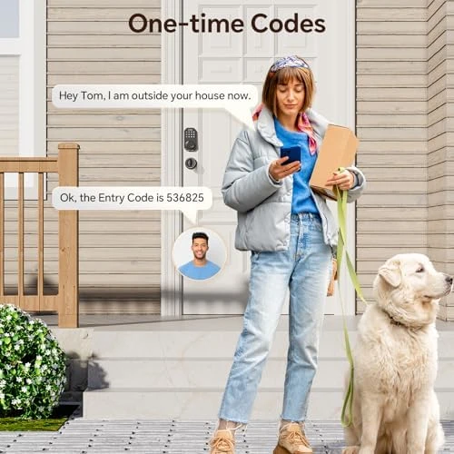 Keyless Entry Door Lock Set with WiFi Smart App Control — Smart Lock, Ulecoce