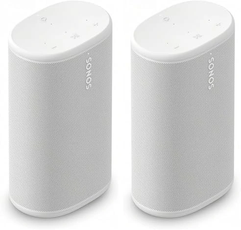 Portable Bluetooth Speaker with WiFi, Alexa, 24-Hour Battery Life, Charging Base — Smart Speaker, Sonos