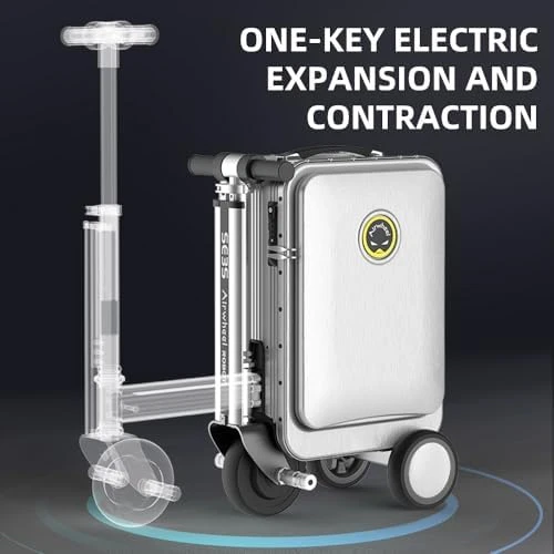 Smart Rideable Suitcase Electric Luggage Scooter — Smart Luggage, Airwheel