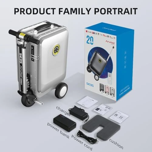 Smart Rideable Suitcase Electric Luggage Scooter — Smart Luggage, Airwheel