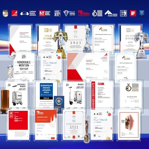 Smart Rideable Suitcase Electric Luggage Scooter — Smart Luggage, Airwheel