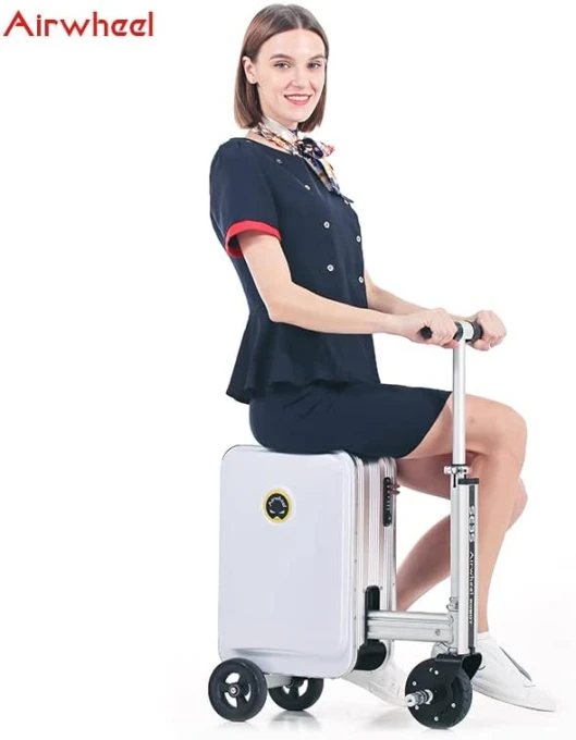 Smart Rideable Suitcase Electric Luggage Scooter — Smart Luggage, Airwheel