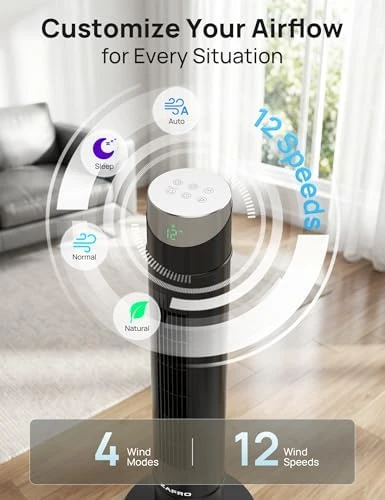 Smart Tower Fan — Smart Fan, ZAFRO