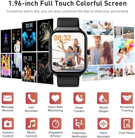 Smart Watch with Bluetooth Call and Health Monitoring — Smart Watch, Motast