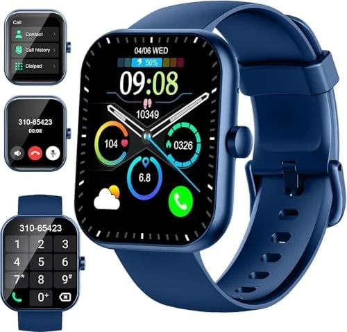 Smart Watch with Bluetooth Call and Health Monitoring — Smart Watch, Motast