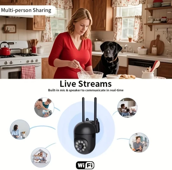 Smart WiFi Security Camera — Security Camera