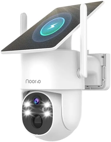 Solar Security Camera Wireless Outdoor — Security Camera, Noorio