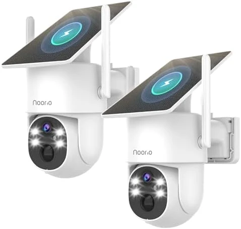 Solar Security Camera Wireless Outdoor — Security Camera, Noorio