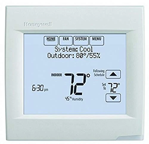 Touchscreen Thermostat with Wifi and Vision Pro 8000 — Smart Thermostat, Honeywell