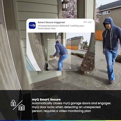 Video Doorbell with 2K Camera, Color Night Vision, and Motion Detection — Video Doorbell, CHAMBERLAIN