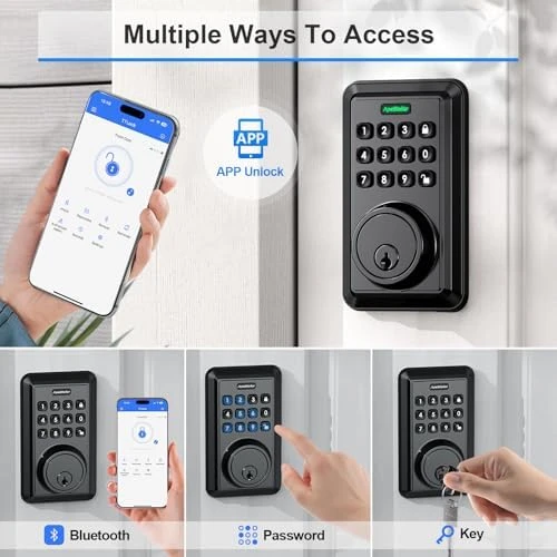 Wi-Fi Deadbolt Door Lock — Smart Lock, ApeStellar