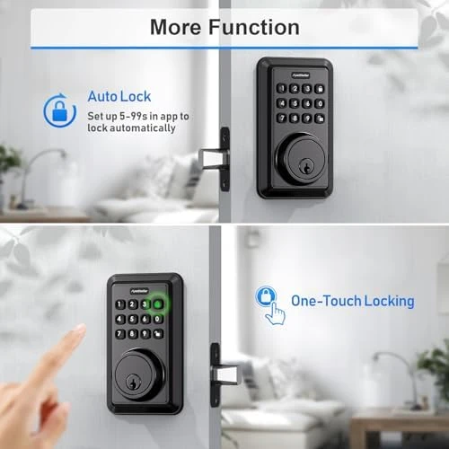 Wi-Fi Deadbolt Door Lock — Smart Lock, ApeStellar