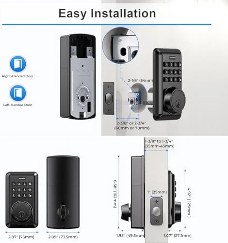 Wi-Fi Deadbolt Door Lock — Smart Lock, ApeStellar