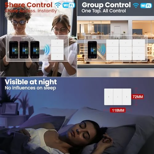 WiFi Light Switch — Smart Switch, LOUYSGEN