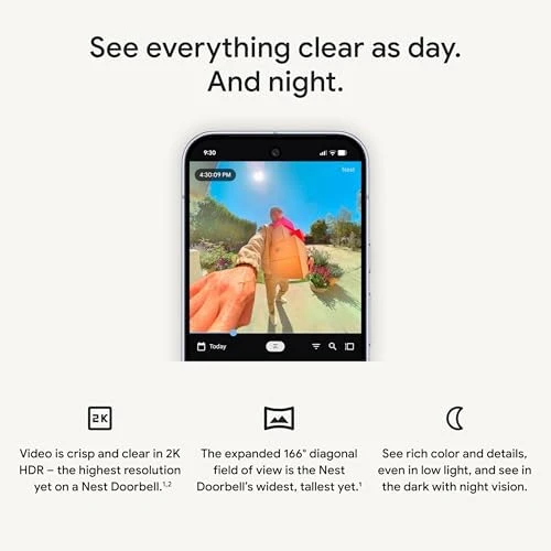 Wired Doorbell — Video Doorbell, Google