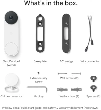 Wired Doorbell — Video Doorbell, Google