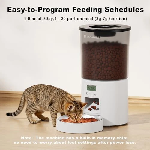 Automated Cat Feeder — Automatic Pet Feeder, Miaosical