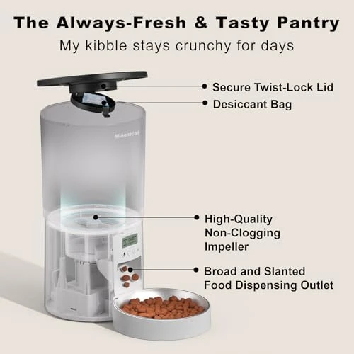 Automated Cat Feeder — Automatic Pet Feeder, Miaosical