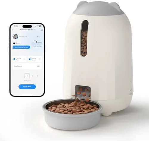 Automatic Cat Feeder with App Control — Automatic Pet Feeder, PAPIFEED