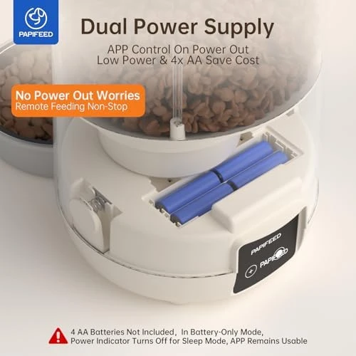 Automatic Cat Feeder with App Control — Automatic Pet Feeder, PAPIFEED