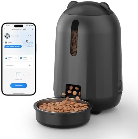 Automatic Cat Feeder with App Control — Automatic Pet Feeder, PAPIFEED