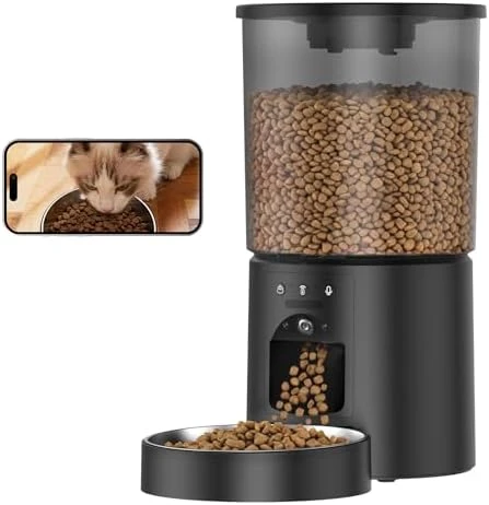 Automatic Cat Feeder with Camera — Automatic Pet Feeder, Miaosical