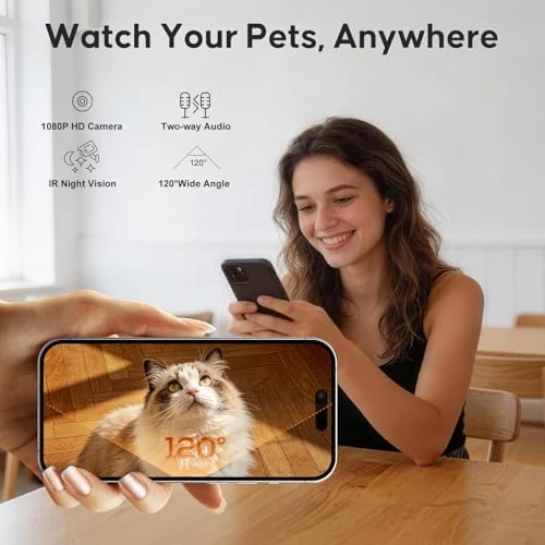 Automatic Cat Feeder with Camera — Automatic Pet Feeder, Miaosical