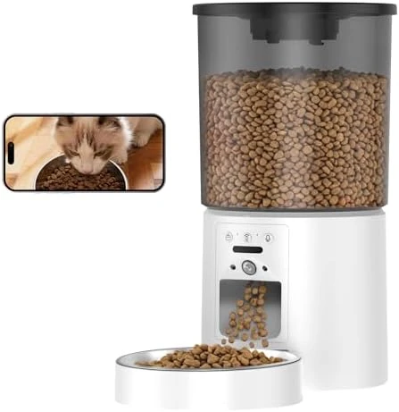 Automatic Cat Feeder with Camera — Automatic Pet Feeder, Miaosical