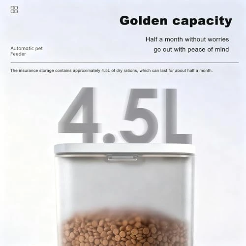 Automatic Pet Feeder with Camera and Voice Recorder — Automatic Pet Feeder, AQPU