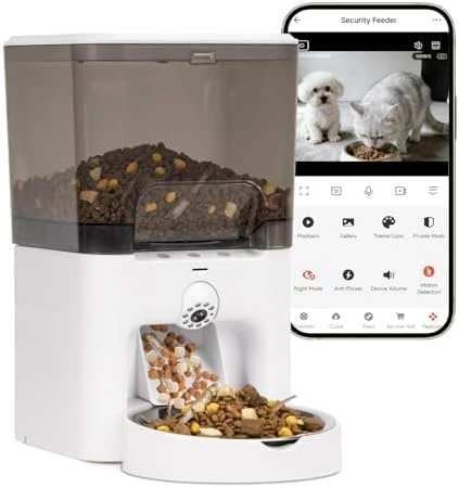 Automatic Pet Feeder with Camera — Automatic Pet Feeder, TENECUTE