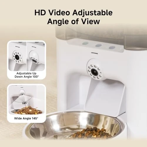 Automatic Pet Feeder with Camera — Automatic Pet Feeder, TENECUTE