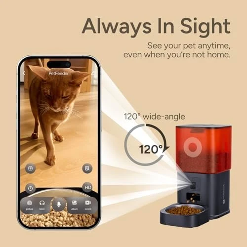 Automatic Pet Feeder with Camera — Automatic Pet Feeder, MOLLY&CODY