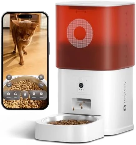 Automatic Pet Feeder with Camera — Automatic Pet Feeder, MOLLY&CODY