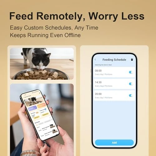 Automatic Pet Feeder with Camera — Automatic Pet Feeder, Minikey