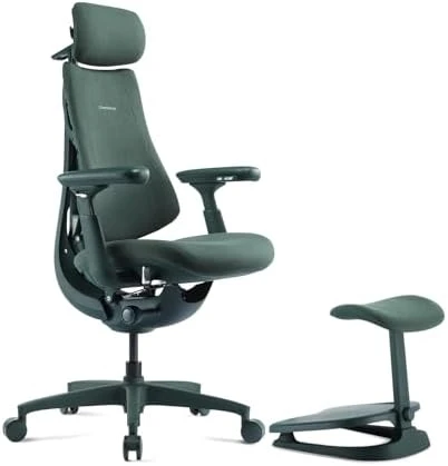 Dynamic Ergonomic Desk Chair with StepSync Footrest and Extra Battery Bundle — Smart Chairs, LiberNovo