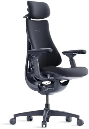 Dynamic Ergonomic Desk Chair with StepSync Footrest and Extra Battery Bundle — Smart Chairs, LiberNovo